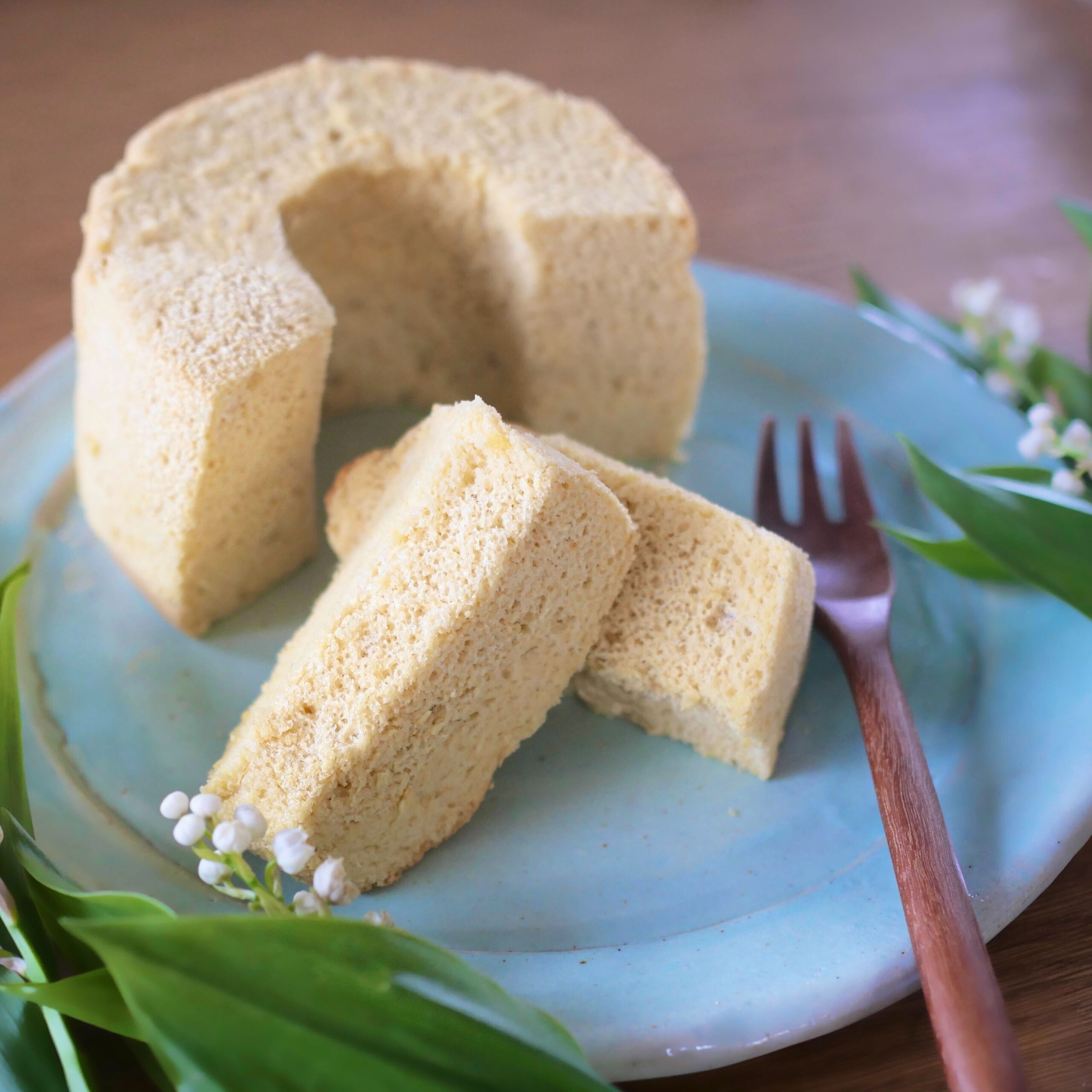 離乳食後期 とうもろこしのシフォンケーキ Baby Potage